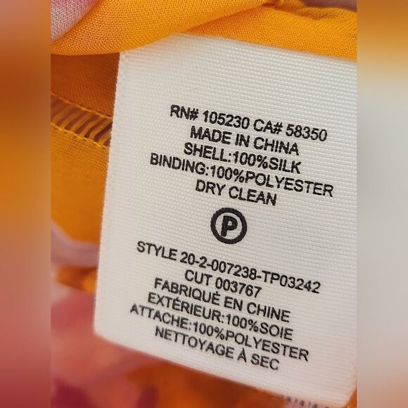 NWT Joie Kriston B S Zinnia Floral Ruffled Lngslv 100%SILK Women Blouse  $278 - Picture 5 of 16